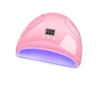Lampe LED for sèche-ongles, lampes de manucure, lampe LED for Nail Art | Fast-cure 36W LED nail dryer, 12 beads, portable ABS design for salon & home(Pink (Usb))