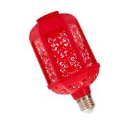 Lampe LED Fu Character - Décoration du Nouvel An chinois, lanterne de la fête du printemps avec matériau, lampe de vacances au design vibrant, accessoire de festival pour balcon, porte d'entré