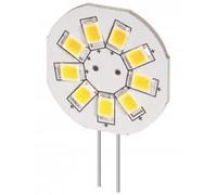 Lampe LED G4 12V 1W5 blanc chaud diamètre 23 mm