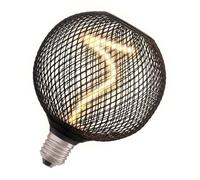 OSRAM DECOR LED Globe avec filament en spira3,5 W, 130lm/1800K en verre transpar