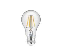 Lampe LED GTV filament E27 transparent 4000K blanc neutre, lumineuse - sans scintillement, durable - pour éclairage intérieur maison et bureau