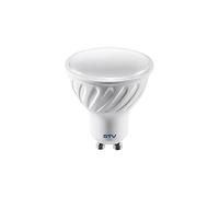 Lampe LED GTV spot GU10 6400K blanc froid, lumineuse - sans scintillement, durable - pour éclairage LED cuisine et salon