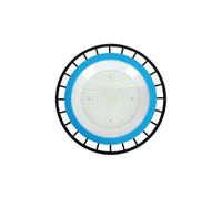 Lampe LED industrielle "OVNI" 150W, 5/6 mètres de haut