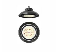 Lampe LED industrielle UFO LENS SWITCH 60W/80W/100W 100-260V
