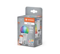 LEDVANCE Ampoule LED SMART+ Matter E27 9W 806 lm Couleur/Blanc Compatible Google Alexa Apple 1-Pack