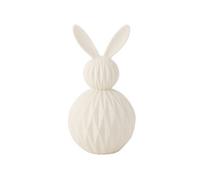 Lampe LED lapin en porcelaine 25 cm