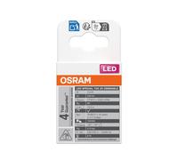 Osram LED spéciaen forme de goutte, transparente, multicolore, 2,8 W, 250
