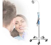 Lampe LED Mobile Pour Examen Médical Chirurgical, Support Au Sol, Roues, Base Roulante, Lampe D'examen Gynécologique Pour Chirurgie Orl
