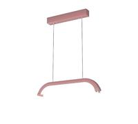 Lampe LED moderne en forme d'arche pour manucure (hauteur réglable, 300 LED, 3000K-6000K, intensité variable) - Idéale pour salons de manucure, extensions de cils et tatouage.(Pink)