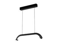 Lampe LED moderne en forme d'arche pour manucure (hauteur réglable, 300 LED, 3000K-6000K, intensité variable) - Idéale pour salons de manucure, extensions de cils et tatouage.(Black)