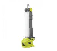 RYOBI - Lampe LED 18V ONE+ - Modulable, Rabattable avec Crochet Suspension - Bras Articulé 2 Parties - Réglage 3 Intensités, Max 850 Lumens - Poids 0,8kg - Batterie et Chargeur non Inclus - R18ALF-0