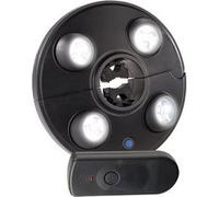 Lampe LED parasol avec 4 spots rotatifs - Avec télécommande [Luminea]