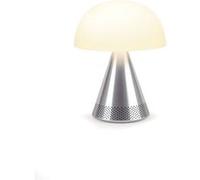 Enceinte sans fil Lexon Lampe LED portable avec enceinte sans fil Bluetooth Mina L Audio LH76MAP Aluminium poli
