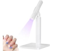 Lampe LED portable pour ongles | Lampe UV LED avec support | Séchoir à ongles avec écran LCD, lampe de durcissement, kit d'outils pour salon à domicile, séchoir à ongles portable pour ongles en gel et