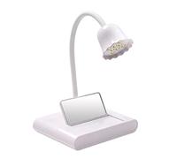 Lampe LED portable pour séchoir mains rotatives à séchage rapide Gel Light Polish Lampe de durcissement