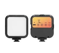 Lampe LED pour Appareil Photo Portable pour Photographie en Extérieur, Diffusion en Direct, Zoom, Appels avec Lumière de Remplissage Super Lumineuse, Gradation Continue