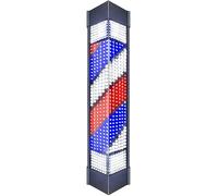 Lampe LED pour barbier - Support mural rotatif pour salon de coiffure avec télécommande, 155 x 23 cm, convient pour une utilisation en extérieur