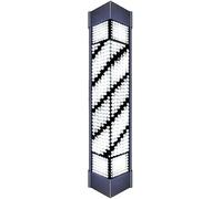 Lampe LED pour barbier - Support mural rotatif pour salon de coiffure avec télécommande, 155 x 23 cm, convient pour une utilisation en extérieur