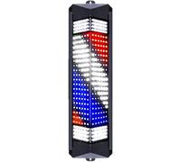 Lampe LED pour barbier - Support mural rotatif pour salon de coiffure avec télécommande, 155 x 23 cm, convient pour une utilisation en extérieur