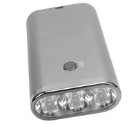 Lampe LED pour Extensions de Cheveux, 395 Nm, USB, avec 3 Perles Lumineuses LED 5 W, en Alliage D'aluminium, pour Salon de Coiffure et Maison (GREY)