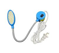 Lampe LED pour Machine à Coudre avec col de Cygne Flexible pour améliorer Vos projets de Couture et de Tricot DIY. (Sky Blue, 33cm)