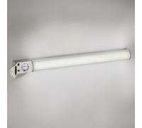 ledscom.de Lampe LED pour miroir FERIG, lampe de salle de bain avec prise de courant, 67,5cm, 14,5 W, 1601lm, blanc