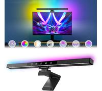 Lampe Led pour moniteur Lampe de bureau Led à intensité variable, Lampe de bureau Monitor Light Bar Lampe de bureau Bluetooth Lampe d'écran à pince Pour écran de moniteur