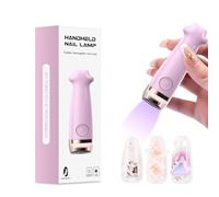 Lampe LED pour ongles en gel - Lampe UV rechargeable 3 W avec 2 réglages de minuterie | Stylo de lampe en acrylique pour la maison, le spa, le centre de beauté, les vacances, le bureau, le campus