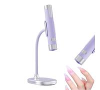 Lampe LED pour Ongles - Lampe de Bureau Magnétique Sans Fil Rechargeable | de Bureau pour Manucure,Pour Usage Domicile, Voyage, Salon, Femmes, Filles, Débutantes
