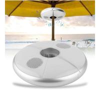 Lampe led pour parasol avec enceinte san