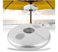 Lampe LED pour parasol avec enceinte sans fil PARASOUND - Neuf