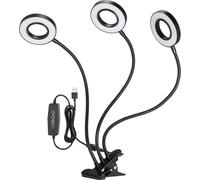 Lampe LED pour plantes 54 LED - USB, 3 modes, minuterie, variateur, bras flexible, 5 niveaux de luminosité, adaptée aux balcons, jardins et serres d'intérieur