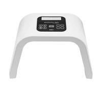 Lampe Led Pour Soins Du Visage Lampe à Masque 7 En 1 Avec Lunettes De Protection Pour Le Visage Convient Aux Salons De Beauté Soins De Santé (Blanc)