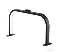 Lampe LED professionnelle en forme de U pour technicien des ongles, à intensité variable (3000 K-6000 K) avec support pour téléphone portable et base stable, lampe de table pliable pour les flux en