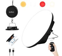 Lampe LED Rechargeable, 16500 mAh Power Bank, Lampe Camping USB 3000LM , Lampe Camping avec télécommande aimant et port d'écrou 1/4, pour Tente, Camping, Ouragan, Randonnée, Urgence, Panne