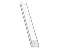LACTEA : Lampe LED rechargeable sous meuble 20 cm, 100 lumens, avec CCT. Argent