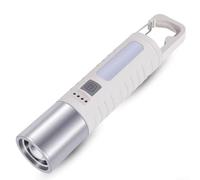 Lampe LED Rechargeable USB Zoomable pour affichage Lampe LED | Matériau ABS , design léger 150g, taille compacte 16cm, résistance chocs, usage quotidien facile