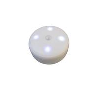 Lampe LED ronde détecteur de mouvements et de luminosité 50 Lumens - - ALTOBUY Blanc