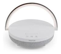 Lampe LED sans fil - Multifonction - Chargeur - Enceinte Bluetooth - Commande tactile - 3 niveaux d'éclairage réglables - Blanc Blanc G