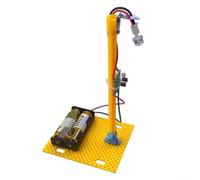 Lampe LED Sensorielle Kit Bricolage Science 95mm | Assemblage manuel complet, notice incluse, interaction parent-enfant, développe la motricité fine, kit éducatif