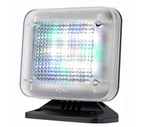 Lampe LED Simulateur de Fausse Téléviseur, Simulateur de Lumière de Téléviseur LED avec 4 Modes, Anti-Cambriolage et Antivol, Avec Minuterie et Capteur de Crépuscule, Protection Contre le Cambriolage