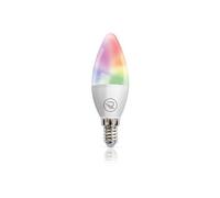 HOMEPILOT RADEMACHER AddZ 8437 Ampoule LED E14 4,8 W Zigbee 3.0 RGBW 16 millions de couleurs, intensité variable par exemple via, 1800-6500 K