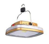 Lampe Led Solaire Portable, Rechargeable Par Usb, Imperméable, Éclairage D'urgence, Idéal Pour Une Tente, Une Pelouse Ou Un Camping