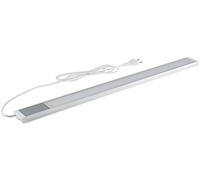 Lampe LED sous meuble, 60 cm, 10 W, 1430 lm, 230 V, dotée de 1,5 m de câble avec interrupteur, éclairage pour cuisine et plan de travail, 1 pièce, lumière blanc neutre