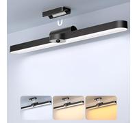 Lampe LED sous meuble de cuisine - Éclairage d'armoire avec capteur de mouvement - Intensité variable - Éclairage sous meuble de cuisine - 2000 mAh - Batterie rechargeable par USB - 40 cm - Lampe