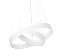 Lampe LED Suspendue au Design Moderne en Aluminium Blanc Puzi [EEK: A]