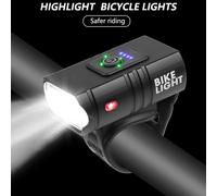 Lampe Led T6 10w 800lm, Rechargeable Par Usb, Affichage De Puissance, Lampe Avant De Vélo De Route, Vtt, Accessoires De Cyclisme