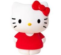 Teknofun Lampe LED Hello Kitty 25 cm – 7 couleurs changeantes, Blanc/Rouge