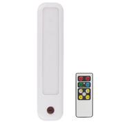 Lampe Led & Télécommande ""Minuteur"" 21cm Blanc