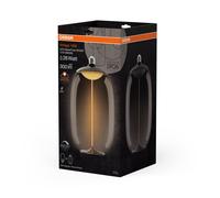 Osram Vintage 1906 Big Elipse Oval est une à intensité variaben plastique avec un filament en forme d'ellipse. Il offre 12 W pour 300 lm,E27, design fumé, diamètre 200 mm, CRI 80, 1800 K.